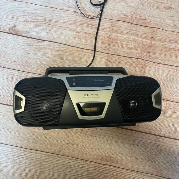Centurion C839G Portable AM FM Stereo Radio Cassette Recorder Boombox AC DC - Picture 7 of 12